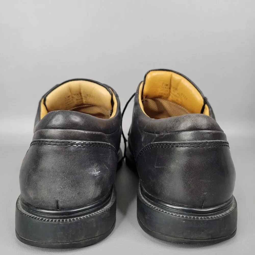 Timberland Waterproof Mens Dress Shoes Black Leather Oxford 90082 Size 11 M